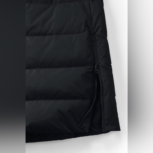 Lands’ End Women's Winter Maxi Long Down Coat With Hood - Picture 4 of 6